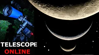 ONLINE Telescope! Moon 🌙 Стрим Через Телескоп