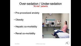 Dr Manny Learnshop: Procedural sedation in Adults