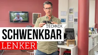 Drehbarer Fahrrad Lenker - Vorbau STEM TWIST für Wohnmobil + Büro bySchulz , schwenkbar!