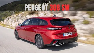 Essai Peugeot 308 SW (2021) : au volant du nouveau break, en version hybride !