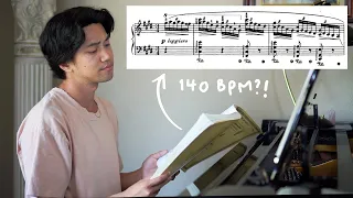 Using every trick I know to play this FAST | Chopin Prelude Op. 28 No. 10