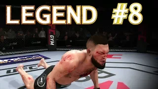 UFC 3 карьера ЛЕГЕНДАРНЫЙ режим НАС ПОЙМАЛИ НА ДОПИНГЕ! №8