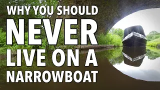 NARROW ESCAPES! Ten Reasons Why You Should NEVER Live On A Narrowboat! Ep. 163.