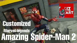 Customized Marvel Legends Amazing Spider-Man 2 Andrew Garfield review
