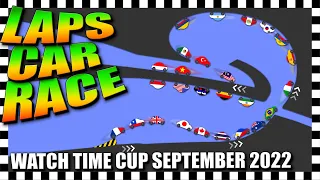 Car Race Laps September Watch Time Cup 2022 - Algodoo