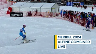 Alpine Combined LIVE | Inter Services snow sports championships | Meribel 2024