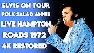 Elvis Presley – "Polk Salad Annie" | Elvis On Tour 1972 | 4K Restored