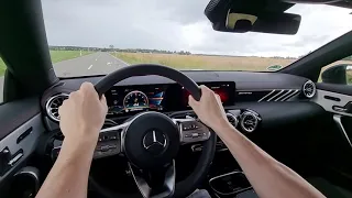 Mercedes CLA 35 AMG Launch Control & Acceleration 100 200 KPH