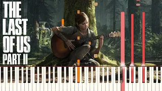 Through the Valley (Ellie's Song) - The Last of Us Part II | Piano Tutorial (Synthesia)