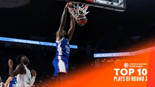 Top 10 Plays | Round 3 | 2023-24 Turkish Airlines EuroLeague