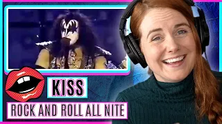 Vocal Coach reacts to Kiss - Rock And Roll All Nite (From Kiss eXposed)