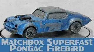 Matchbox Pontiac Firebird Custom Restoration