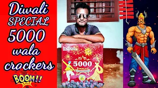 Testing 5000 wala Firecrackers🔥🔥 || Diwali firecrackers stash|| Testing Firecrackers|| 2019 Diwali
