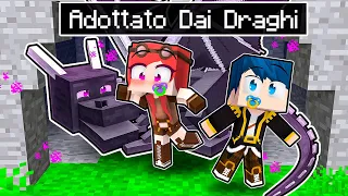 SONO STATO ADOTTATO DA UNA FAMIGLIA DI DRAGHI! - MINECRAFT