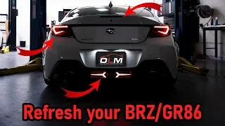 OLM Brake, Tail, & Fog Light LED Package for 2022+ BRZ/GR86 Install & Review