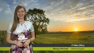 Saturday evening forecast 17/08/19