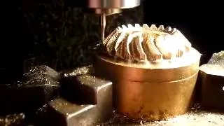 Cutting a spiral bevel gear with Mach3 1