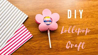 Easy Craft Ideas Using Lollipop | DIY Fun Craft Idea | Flower Lollipop Craft Idea #diycraft