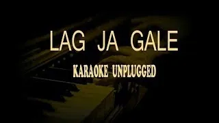 Lag ja gale Karaoke with Lyrics   Unplugged   Instrumental   Retro   Karaoke version   #viral