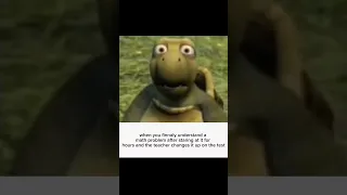 sad turtle meme #funnymemes #memes #youtubeshorts #ytshorts