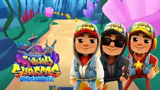 SUBWAY SURFERS GAMEPLAY PC HD 2024 - UNDERWATER - JAKE+DARK+STAR OUTFIT | UnderWater HD GamePlay |