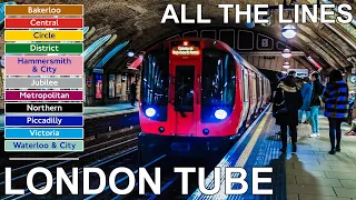 🇬🇧 London Underground - All The Lines (4K) (2020)