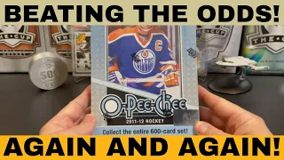 Beating the odds! Opening a 2011-12 O-Pee-Chee Hockey Hobby box!