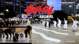 [SIDECAM | KPOP IN PUBLIC] ATEEZ(에이티즈) - "BOUNCY (K-HOT CHILLI PEPPERS)" | Bias Dance