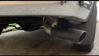 RAM 1500 Hemi single outlet muffler delete