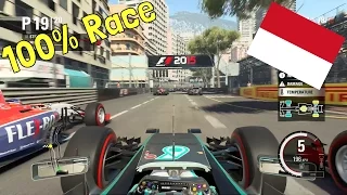 F1 2015 - 100% Race at Circuit de Monaco in Rosberg's Mercedes