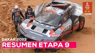 Sainz pide no ser evacuado y seguir tras otro accidente | Resumen Etapa 9 Dakar 2023 | SoyMotor.com