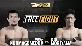 FREE MMA Fight | Usman Nurmagomedov vs Issei Moriyama | BRAVE CF 21