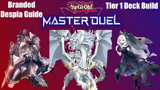 [Master Duel] New Branded Despia Guide and deck profile (card and deck overview)