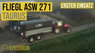 Fliegl ASW 271 Taurus mit Vollausstattung - Erster Einsatz - Speedrun - 🌽 #Maishäckseln 2021 🌽