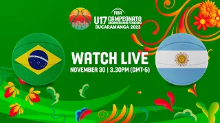 Brazil v Argentina | Full Basketball Game | South American U17 Women's Championship 2023