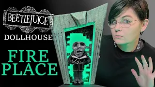 Creating the BEETLEJUICE Fireplace and the TINY GUY that comes of out it!