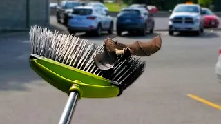 Bloke Relocates Tiny Angry Bat