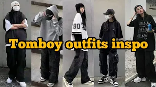 Tomboy outfits inspo ✨👀 #fypシ #tomboy #aesthetic #trending #koreafashion  #wintercollection #busan