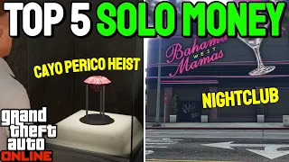 Top 5 Ways to Make Money Solo In GTA Online! (2023)