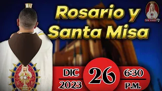 ⛪ Rosario y Santa Misa ⚜ Martes 26 de diciembre 6:30 p.m. | Caballeros de la Virgen