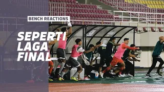 Bench Reactions | Persikabo 1973 vs PERSIB | Pekan 17 Liga 1 2022