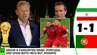 IRAN VS PORTUGAL 1-1 [POST MATCH ANALYSIS] WITH PETER SCHMEICHEL!