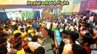 Tapanguchi Tamte Vs Nati Tamate | Real Tamate beat fight between 2 Team | Kunthur Kumar Vs Saravanan