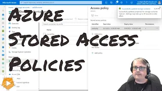 Stored Access Policy Vs Shared Access Signature (SAS) - Azure Blob Storage Access Permissions