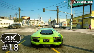 Grand Theft Auto 5 Gameplay Walkthrough Part 18 Side Mission - GTA 5 PC 4K 60FPS (No Commentary)