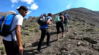 Cerro Lomas blancas - Los cóndores trekking