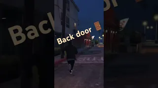 Back door is crazy 🤦‍♂️🚪🦶 #gtaroleplay #rockstargame #grandtheftauto #gaming #rp #openworldgame