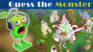 Guess the Monster by its sound🎶 - Plant Island | MSM Quiz