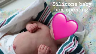 Authentic Full Body Silicone Baby Box Opening! 📦🩷