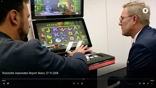 Trickreiche Glücksspiel-Automaten | Beitrag ARD Report Mainz 27.11.2018